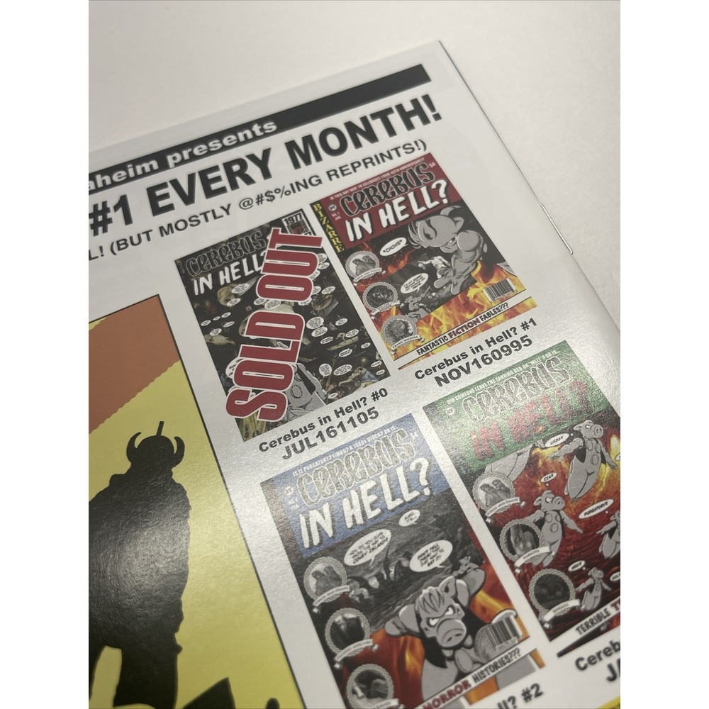 Cerebus The Vark Knight Returns #1 2017 - Picture 11 of 11